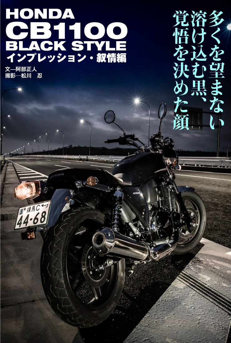 多くを望まない溶け込む黒、覚悟を決めた顔